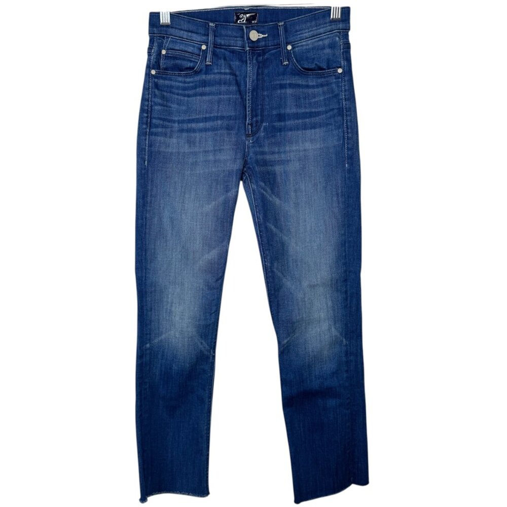 Mother Medium dark wash straight skinny jeans High quality denim Size 26